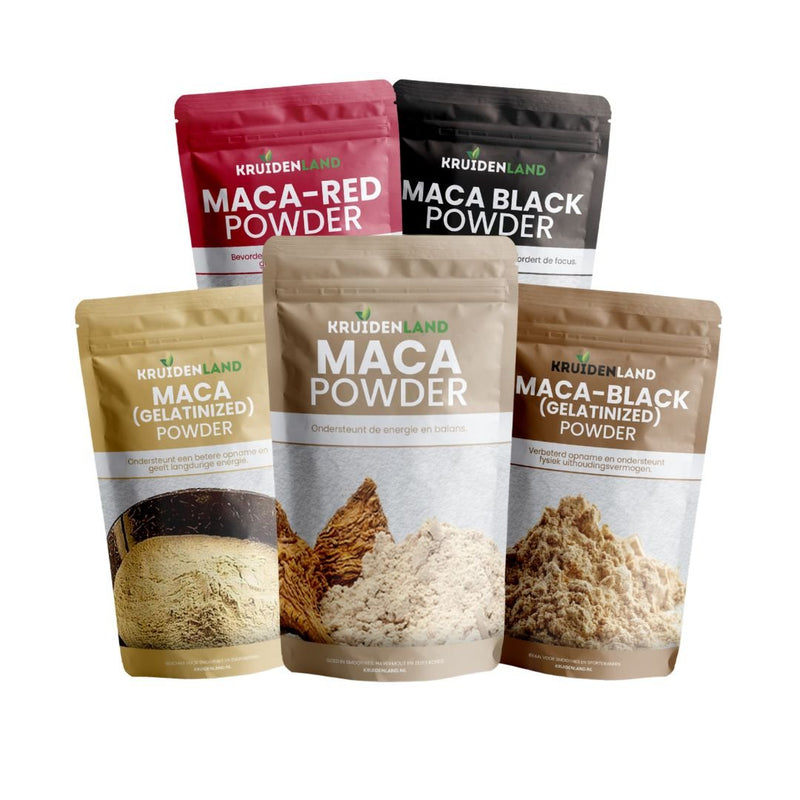 Combipack 5 Maca Poeders - Kruidenland