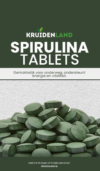 Spirulina Tabletten - Kruidenland