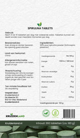 Spirulina Tabletten - Kruidenland