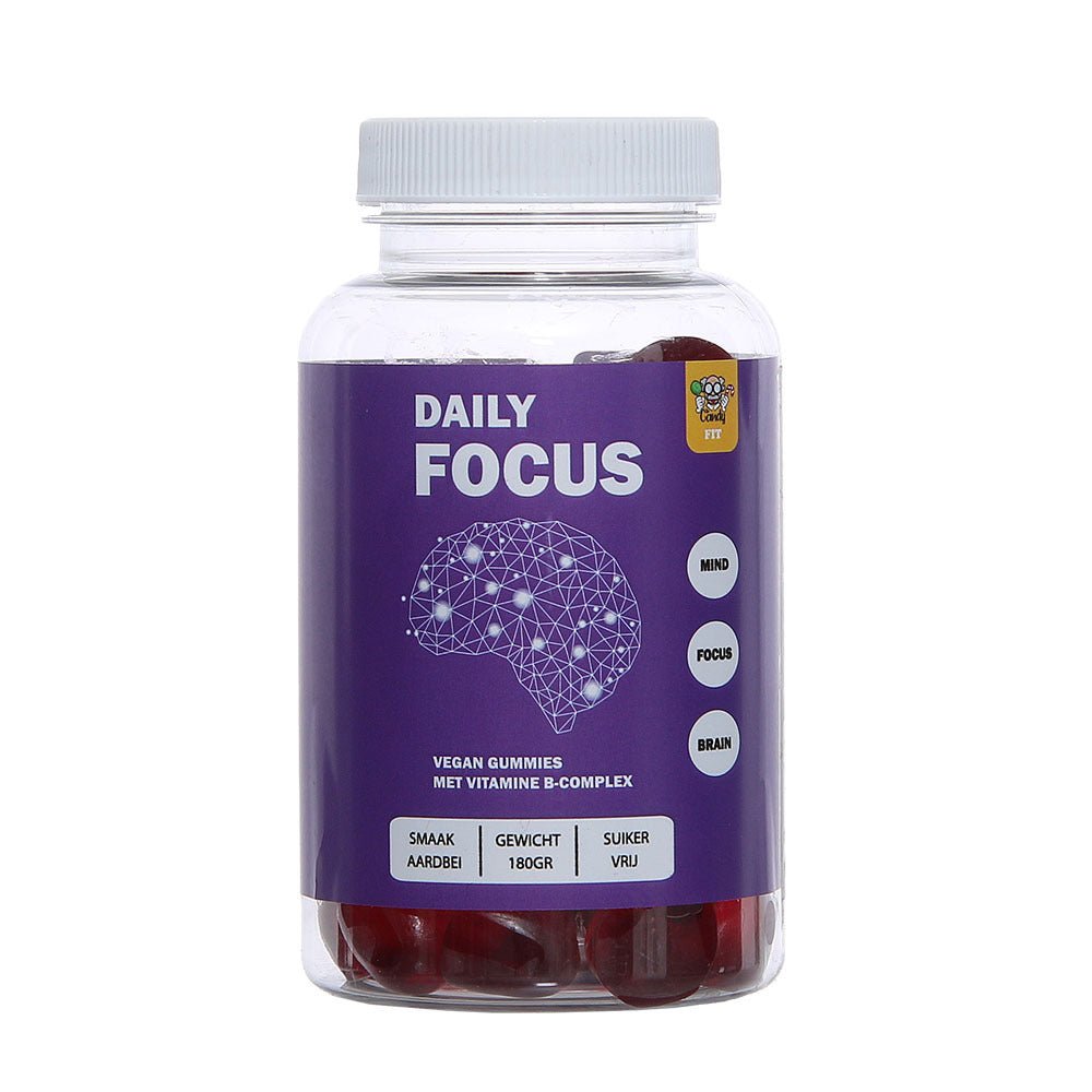 Daily Focus Gummies - 180 Gram - Kruidenland