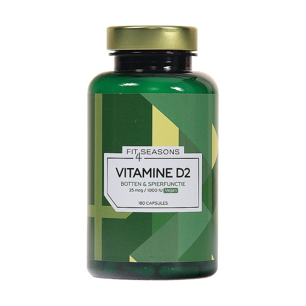 Vitamine D2 capsules 180 stuks F4S - Kruidenland